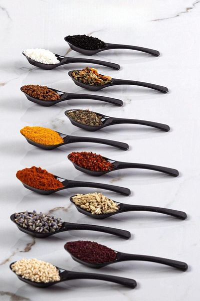 STOREMAX Sellbuystore 12 Pieces Spice Spoon Breakfast Spice Spoon Spoon Set 1053513