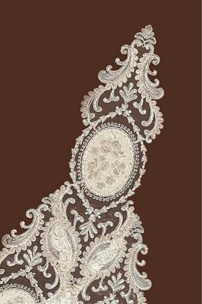 STOREMAX Ntwork French Lace Single Runner 150X40 cm Tablecloth Art 1087243