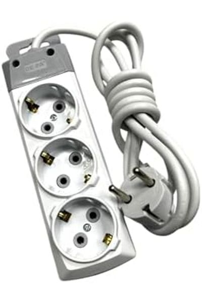 MCreative Triple Grounded Group Socket with 3 Meter Cable 930103