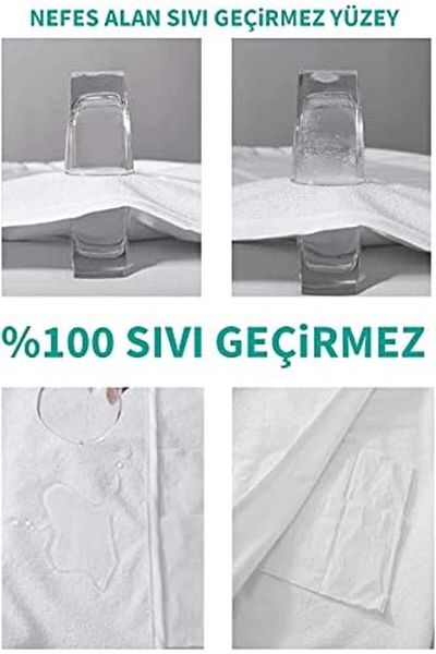 STOREMAX Muartshop Micro Water Liquid Proof Mattress Single and Double 9 Different Sizes Mattress Protector Mattress (9