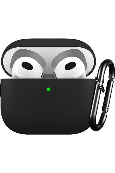 STOREMAX Sellbuystore AirPods 3 Launch Silicone Case (Black) 1053513