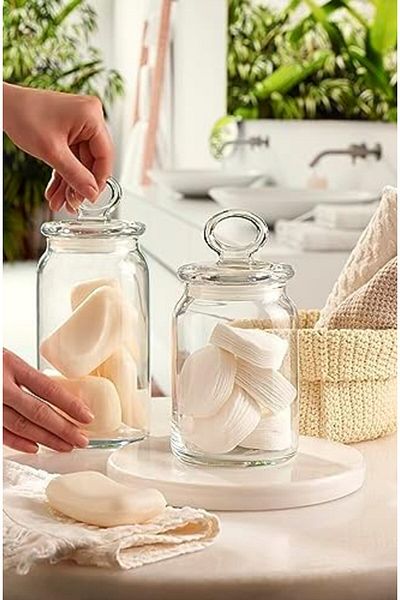 STOREMAX Bystoreby Kitchen Jar with Glass Lid Newdesing 646268