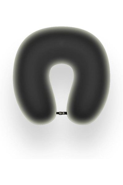 STOREMAX Ntwork Home Bedding Visco Travel Pillow Black Art 1087243