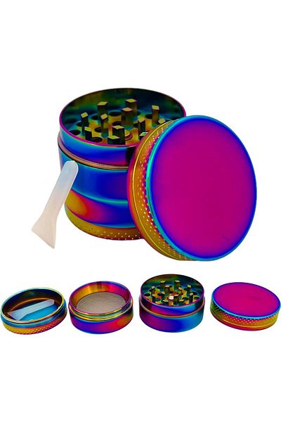 STOREMAX Bystoreby Grinder Shredder Metal Spice Grinder Herb Spice 4 Layer 40mm / 50mm / 63m