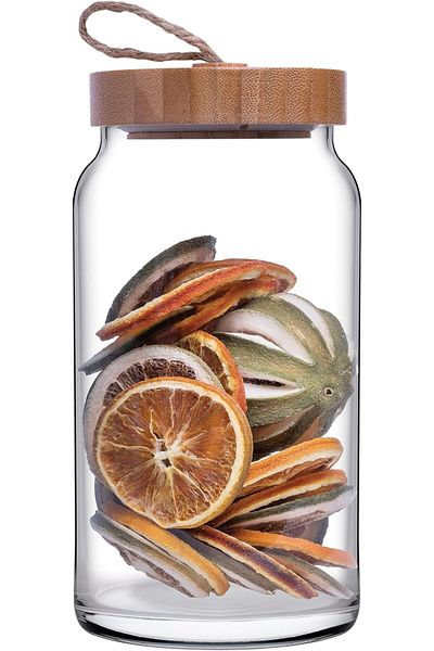 STOREMAX Bystoreby Woody Jar with Wooden Lid 43593 1130 Cc Newdesing 646268