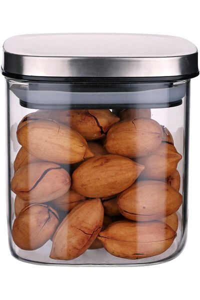STOREMAX Ysstorex 450ml Leakproof Vacuum Metal Lid Borosilicate Glass Jar – Airtight & Durable