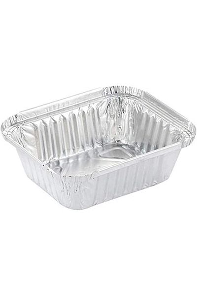 STOREMAX Bystoreby at Market Aluminum Container 350 Gr Rectangular 100 Pcs Newdesing 646268