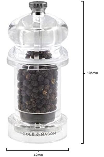 STOREMAX Daiviolastore & Mason H57502P 575 Precision 105mm Salt Mill Dlstore 990396
