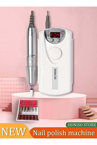 Generic مثقاب أظافر DUNISO 30000 دورة في الدقيقة مع شاشة، مبرد أظافر كهربائي ...