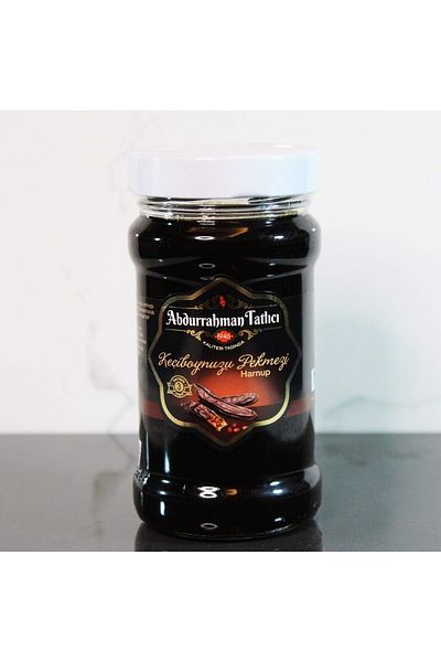 STOREMAX Ntwork Sweetener Carob Molasses Glass Jar 380g Art 1087243
