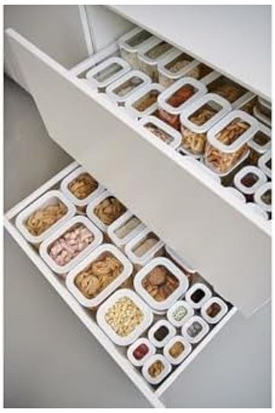 STOREMAX Mrttnca Storage Containers for Module, 5 Pieces, Starter Kit, Id for Storage Dry Food