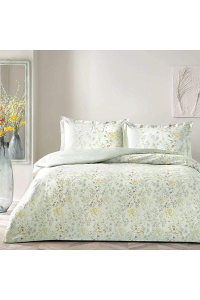 STOREMAX Mrttnca Cotton Cassie Duvet Cover Set Green Double Trndymrt 1087243