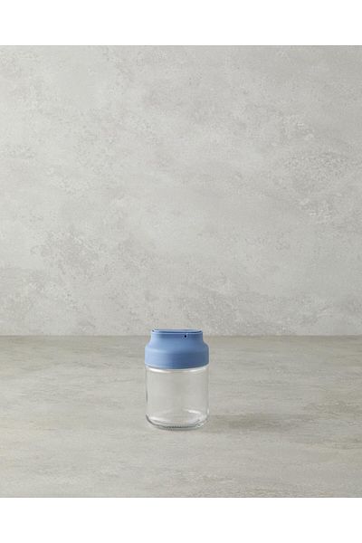 STOREMAX Ntwork Home Dora Glass Spice Jar 105 ml Blue Art 1087243