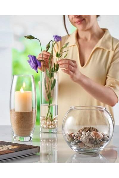 STOREMAX Βάζο MUARTSHOP Botanica Δύο Σιλίνδρου - 27 εκ. 871301