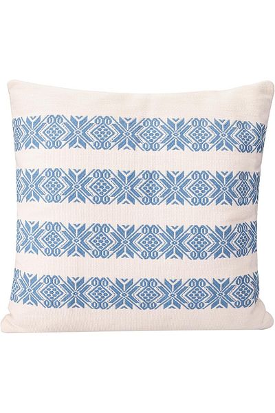 STOREMAX Chantilly Blue Woven Cotton Pillow 50X50Cm 646268