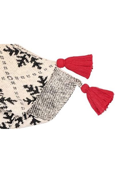 yenibagshop Ntwork Snowflake Sofa Shawl 125X150Cm Art 1087243