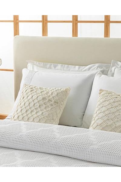 STOREMAX Muartshop Home Fiona Cotton Waffle Double Pique White 871301