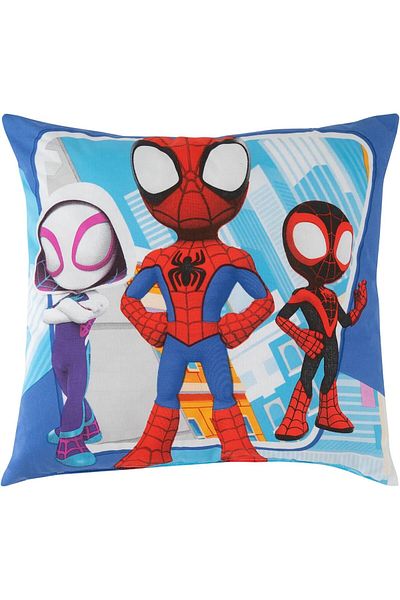 STOREMAX Mrttnca Licensed Dh Spidey and Friends Throw Pillow Multicolor Children Trndymrt 1087243