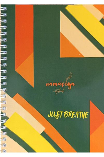 STOREMAX Muartshop School Notebook on Spiral 100 Sheets-Unlined (Green) 871301