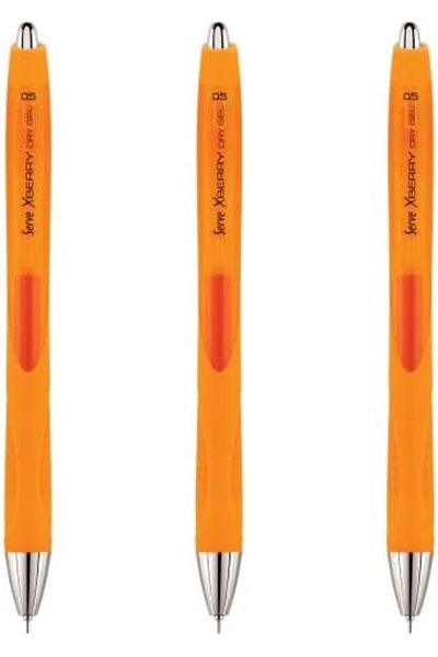 STOREMAX Bystoreby Xberry Gel Pen 05mm Needle Uc Orange 05 Set of 3 Newdesing 646268