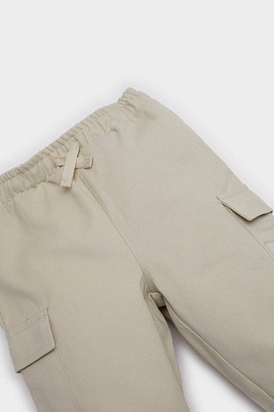 DeFacto Baby Boy Elastic Waist Cargo Pocket Gabardine Trousers E2010A525Sp