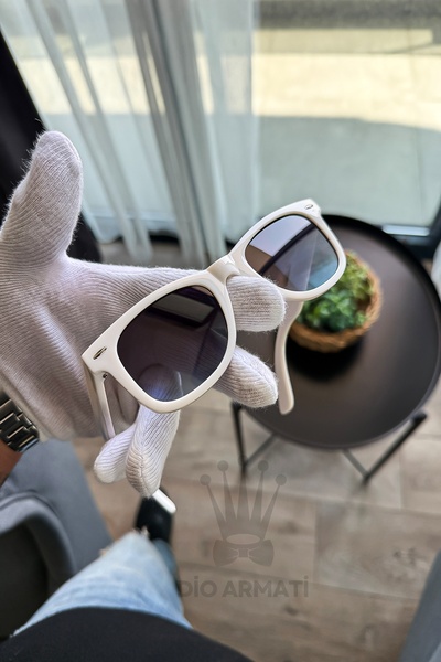 Dio Armati Sunglasses Women & Men Uv400 Glass Ce Certificated Beige Unisex Mo...