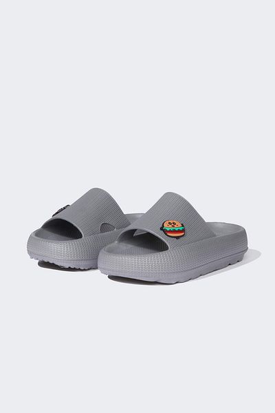 DeFacto Boy's Appliqued Serrated Sole Velcro Eva Sandals C2774A825Sp