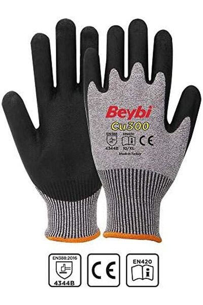 STOREMAX Muartshop Cu300 Polyurethane Coated Cut Resistant Gloves (10) 871301