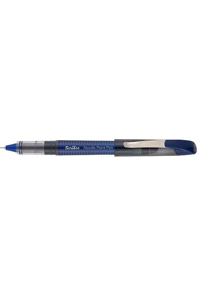 STOREMAX Ntwork Office Np68 Needle Tip Pen 12'Li Packaging Blue 0.5 mm Art 1087243