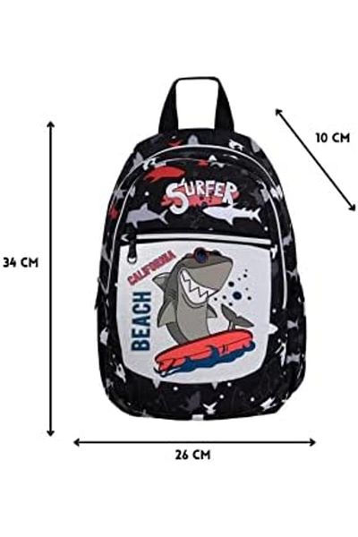 STOREMAX Muartshop Kindergarten Backpack for Girls Boys Unisex Orthopedic Lined Waterproof 5 6 7 Years Old Dog