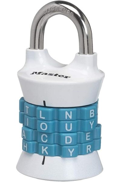 STOREMAX Lvnmblya Lock Vertical Zuruecksetzbar Word Combination Padlock, 1535Dwd Shop Deesing 224120