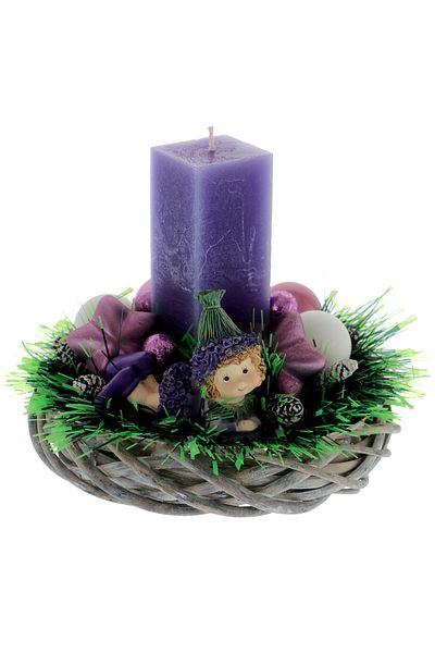 GiftExpress Lilac Christmas arrangement