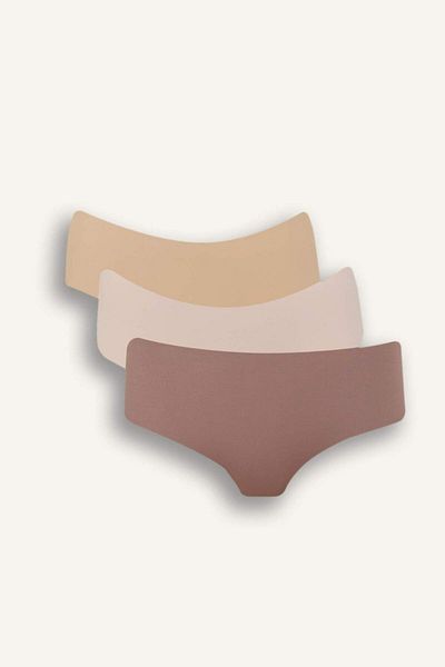 DeFacto Micro 3-pack Hipster Panties-fall In Love E4938ax25sp