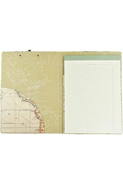 STOREMAX Muartshop - Briefcase on Clips, Take Note, 23 X 32 Cm, 1 Block, 40 Sheets, Interior for Documents