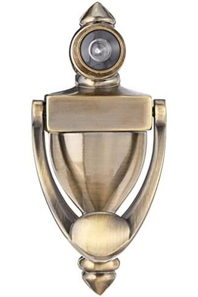 STOREMAX Bystoreby S 4235 Door Knob and Viewer, Cast Structure, Antique Brass Finish (Single Pa