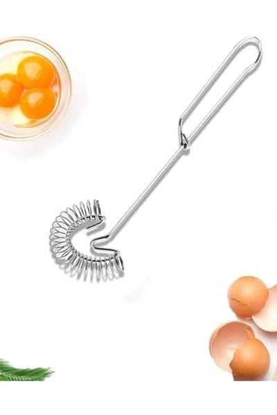 STOREMAX Jvnnastore Spring Egg Beater Metal Mixer Cream and Sauce Mixer Practical Kitchen Apparatus
