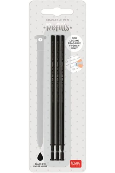 STOREMAX Bystoreby Pen Refill- Lg Refill Erasable Pen Black Mur Newdesing 646268