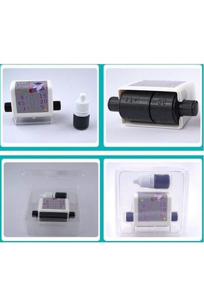 STOREMAX Addition Subtraction Roller, Preschool Addition Subtraction Matema with Refillable Ink