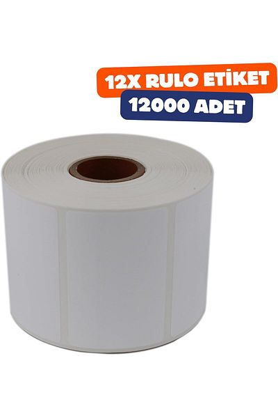 STOREMAX Bystoreby Opaque Sticker 60mm X 40mm 1000 Pieces in 12 Rolls 12000 Pieces of Labels in Total Tear D