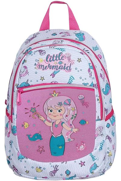 STOREMAX Ntwork Kindergarten Backpack Girl Orthopedic Lined Waterproof 5 6 7 Years Old Mermaid Pink Ar