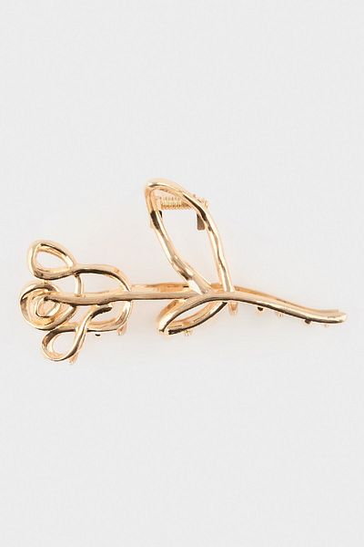 DeFacto Women's Tulip Motif Latch Buckle E8871Axns