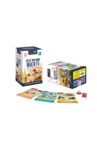 MemoRace Joc educativ MemoRace - Cele mai mari inventii