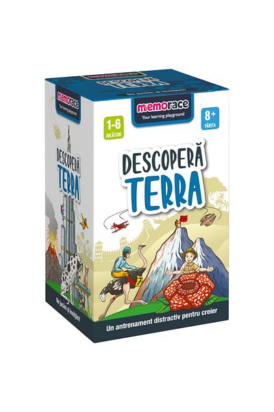 MemoRace Joc educativ MemoRace - Descopera Terra