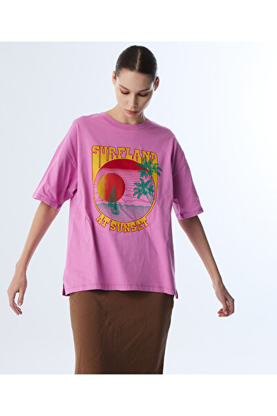 Twist GÖRSEL BASKILI SLOGANLI T-SHIRT