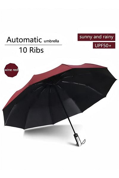 Generic Sun Umbrella Red