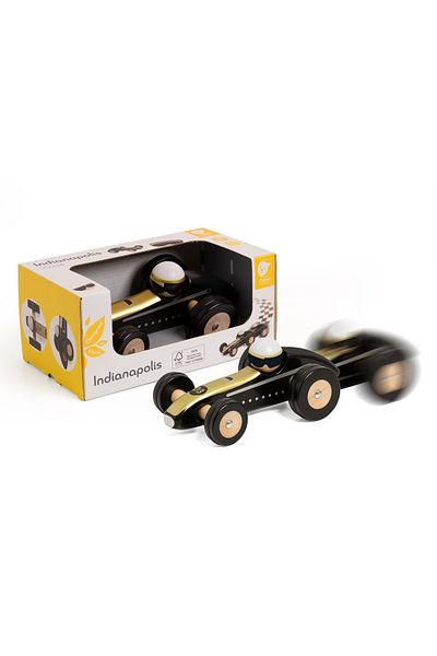 Mappy Wooden car