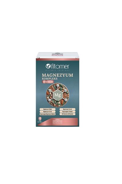 Fitomer Magnesium P5P B6 Vitamin and Vitamin D 60 Capsules 2 Li Opportunity Set