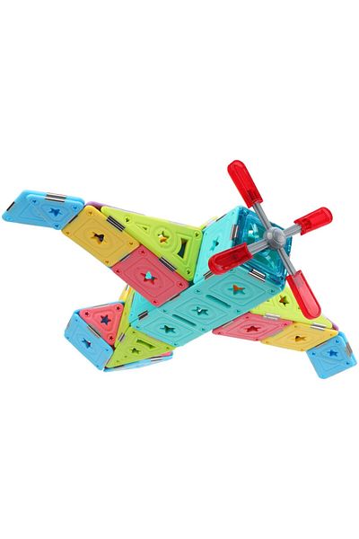 Magspace Set de constructie magnetic Magspace - The perfect pilot