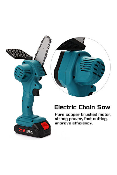 Generic Electric Pruning Saw Kit Blue/Black 30x11x12cm