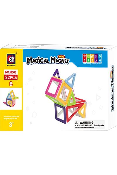 Mappy Set de constructie Mappy Magical Magnet Mini Color